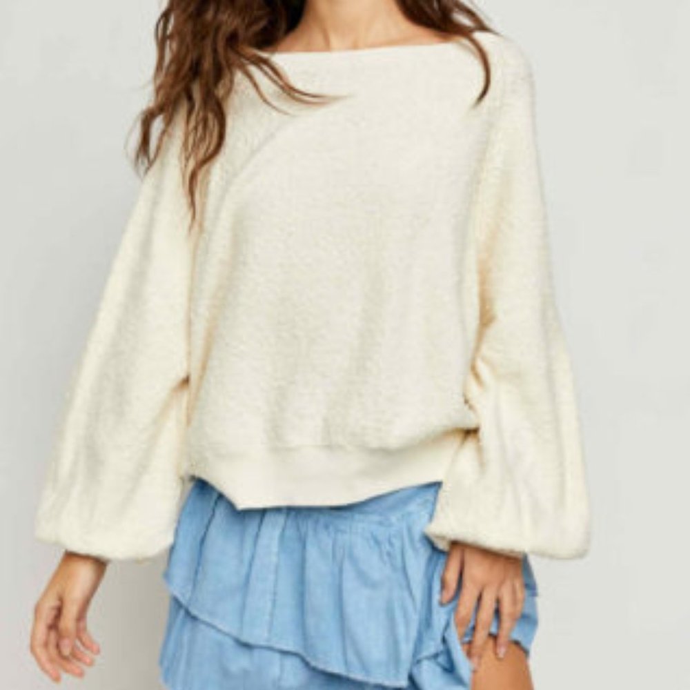 Free People Found My Friend Pullover Sweater